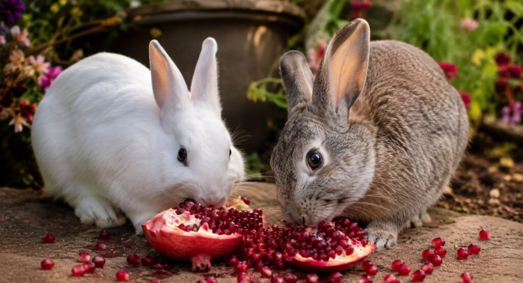 Can Rabbits Eat Pomegranate