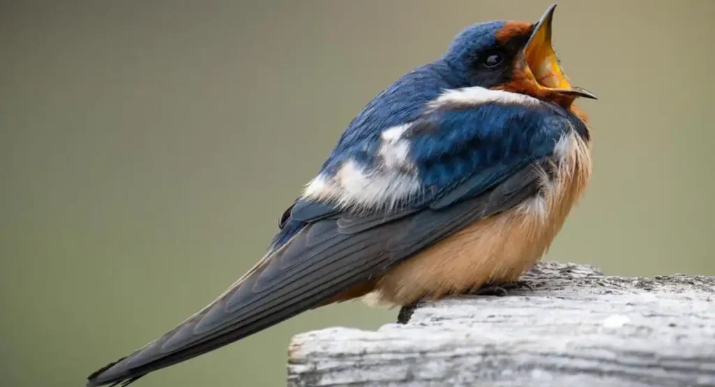 Swallow energetic animal